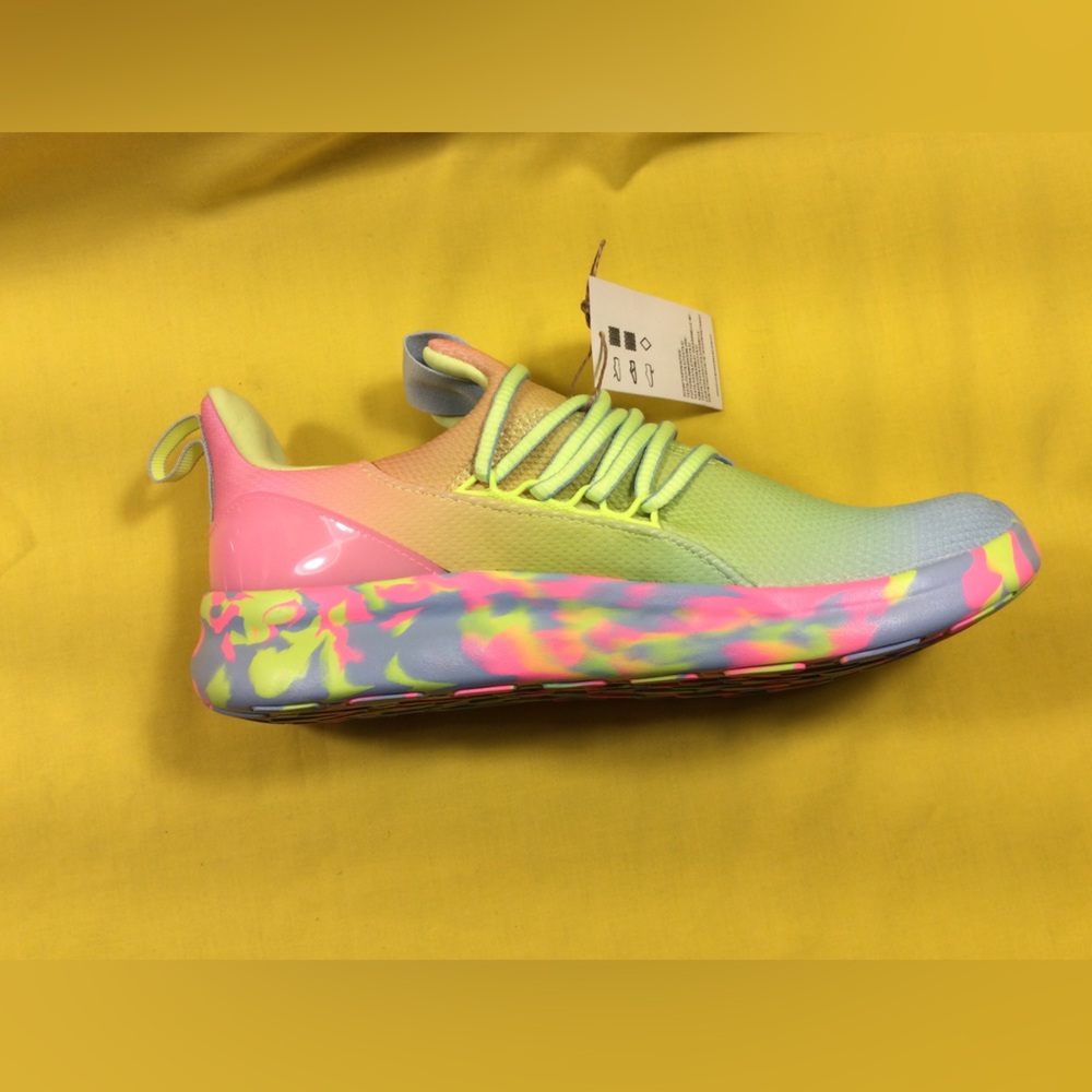 adidas Women's Gradient Pastel Multicolor Sneakers - Picture 8 of 11